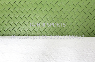 UV5000 Style 8-20mm Poly Ethylene Shockpad Underlay ความทนทาน UV ที่ยอดเยี่ยมสําหรับสนามฟุตบอล / รักบี้ / ฮอคเกีที่ไม่ต้องดูแล