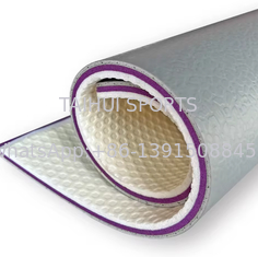 พื้นพีวีซีแบบม้วนสำหรับแบดมินตันจากโรงงานโดยตรง, พื้นไวนิลสำหรับสนามกีฬา, เสื่อปูพื้นยาง, พื้นพีวีซีพลาสติก