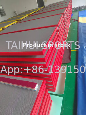 หม้อ PU ขนาด 40 มม. 50 มม. ความหนาสําหรับอารีนา หม้อเทควันโด ศิลปะต่อสู้ คาราเต้ ทาทามิ จูโด หม้อต่อสู้