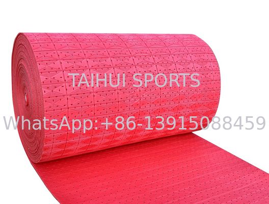 10mm 12mm XPE Foam Shockpad Underlay สําหรับฟุตบอล ฟุตบอลสนามสนามหญ้าเทียม