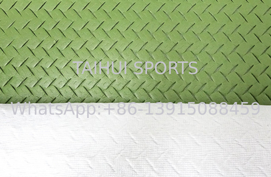 UV5000 Style 8-20mm Poly Ethylene Shockpad Underlay ความทนทาน UV ที่ยอดเยี่ยมสําหรับสนามฟุตบอล / รักบี้ / ฮอคเกีที่ไม่ต้องดูแล