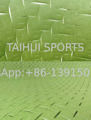 UV5000 Style 8-20mm Poly Ethylene Shockpad Underlay ความทนทาน UV ที่ยอดเยี่ยมสําหรับสนามฟุตบอล / รักบี้ / ฮอคเกีที่ไม่ต้องดูแล