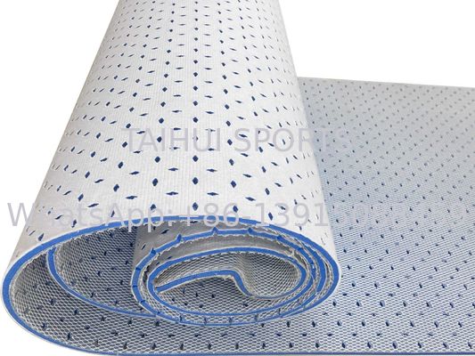 ความสามารถสูง 8mm 10 mm 12 mm 15 mm ความหนาของถุงชนกระแทกพื้นสําหรับสนามฟุตบอล สนามร็อกบี้ สนามฮอคเกี