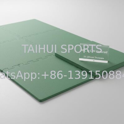 หม้อความปลอดภัย PE Foam Interlocking กับความหนา 10-100mm และ HIC & CFH รับประกันสําหรับถุงกระแทกสนามเด็กเล่น