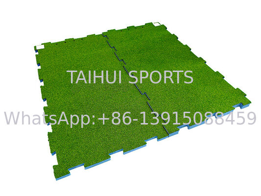 30-80mm HIC/CFH ทดสอบ แปลงกระแทกที่ดูดกระแทกสนามเด็กเล่น แปลงกระแทกที่ผ่านน้ําสูง แปลงปริศนาหญ้าเทียม