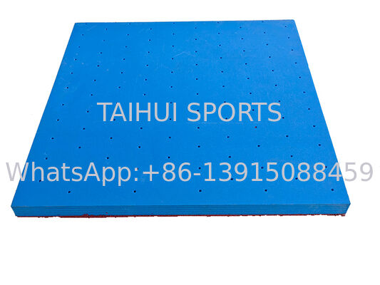 Shock Pad EPDM Sheet High Water Permeability Shock Absorbing Rubber Floor Mat For Playground Cushioning Layer Underlay