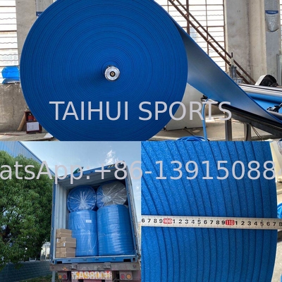 PE Foam Artificial Grass Shock Absorber Pad สําหรับฟุตบอล โฮกี้ รักบี้ บาสบอล