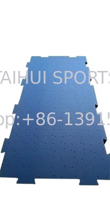 PE Resin สนามเด็กเล่น ShockPads หญ้าเทียม Puzzle Pad ชั้นอ่อน 30mm 40mm 50mm ยืนยัน UV ให้ความปลอดภัยและความสุขมากขึ้น