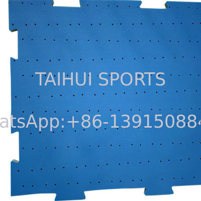 HIC & CFH 1-3m ความปลอดภัยจากการกระแทก PE Foam สนามเด็กเล่น Shock Pad ด้วยความหนาที่สามารถปรับเปลี่ยนได้ 15-70mm และการติดตั้งง่าย