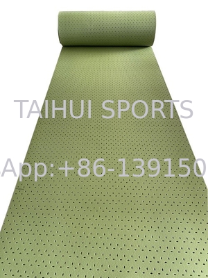 TAIHUI T2510G Shock Pad Underlay การออกแบบเบา ความสามารถในการซับซ้อนแรงกระแทกที่ดี ความยาวม้วนที่สามารถปรับแต่งได้ ความทนทานสูง สีเขียว/ปรับแต่ง