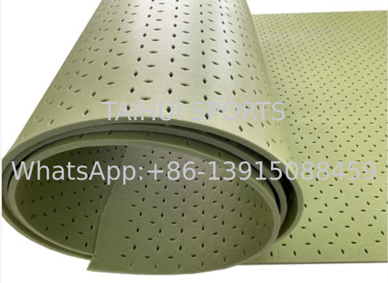 2025 Top Diamond-Pattern Shock Pad PE Foam ภายใต้หญ้าเทียมสําหรับสนามกีฬา