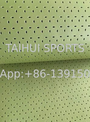 แผ่นรองกันกระแทกที่ได้รับการรับรองจาก FIFA พร้อมความหนาที่ปรับแต่งได้และการออกแบบรูเพชรสำหรับหญ้าเทียม
