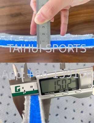 แผ่นรองกันกระแทก 3D Fabric สำหรับสนามหญ้าเทียม พร้อมการระบายน้ำที่มีประสิทธิภาพ การดูดซับแรงกระแทกที่ดี และทนทานต่อรังสียูวี