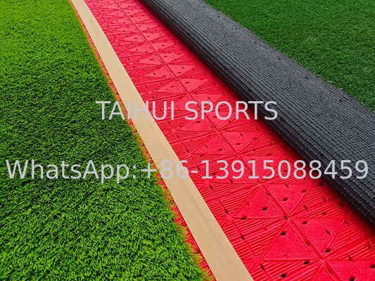 แผ่นรองรับแรงกระแทกที่ได้รับการรับรองจาก FIFA สำหรับสนามกีฬาลามิเนตโฟม PE หนา 10 มม. 12 มม. 15 มม. 20 มม.