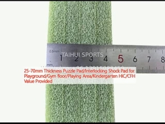 25-70 มิลลิเมตร ความหนา พาสเซลแพด/พาสเซลช็อคล็อคสําหรับสนามเด็กเล่น/พื้นออกกําลังกาย/สนามเด็กเล่น/โรงเรียนอนุบาล HIC/CFH ค่าที่ให้