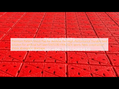 แพดชนิดพรีเมี่ยมสําหรับหญ้าเทียม ผลงานสูง ทนทานทางออกที่ดีที่สุดสําหรับหญ้าเทียม EN15330 FIFA 2024 สนามกีฬา สถานที่ก่อสร้าง