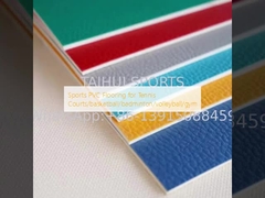 พื้น PVC สำหรับกีฬา สนามเทนนิส/บาสเก็ตบอล/แบดมินตัน/วอลเลย์บอล/ยิม