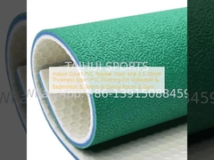 พื้นพื้นยาง PVC ในลานใน 3.5-10 มิลลิเมตร ความหนา พื้น PVC สปอร์ต สําหรับวอลเลย์บอล & แบดมินตัน & เทนนิส & ห้องเต้น & ฟิตเนส